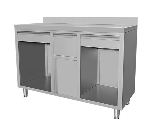 Rvs Koffiewerkbank