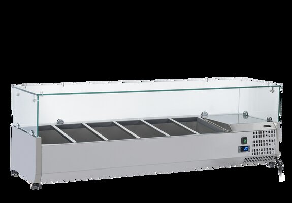 Opzetvitrines Glas Top