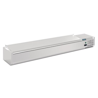 Opzetvitrines Rvs Top