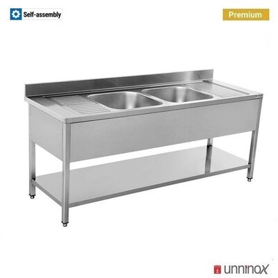 Rvs Spoeltafels Demontabel