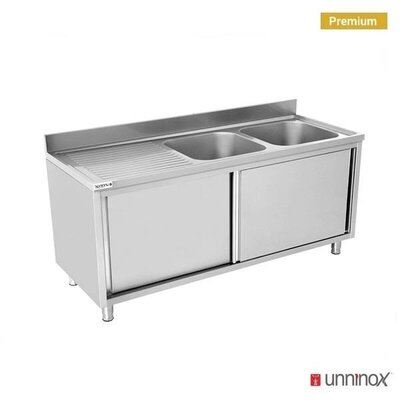 Rvs Spoeltafels Kast