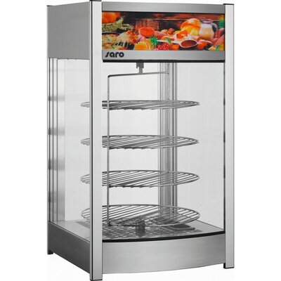 Roterende Pizza Warmhoudvitrines